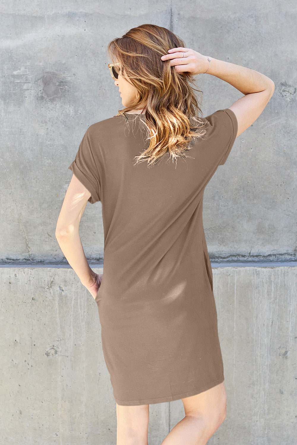 Oh, HI! Short Sleeve Dress with Pockets