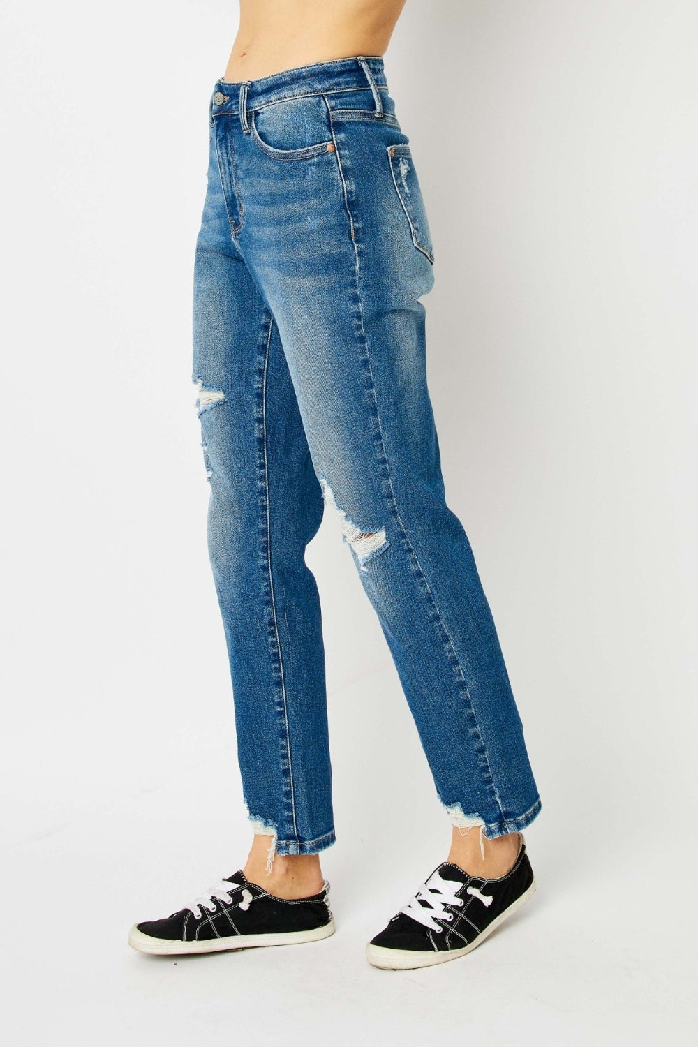 Yesterday's Dreams Distressed Slim Jeans