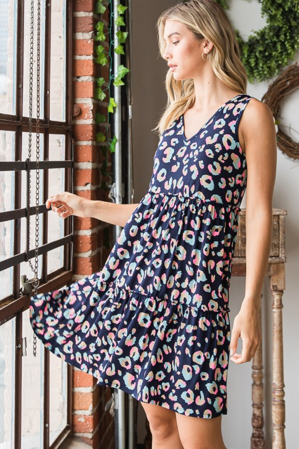 Drew's Ruffled Tank Dress