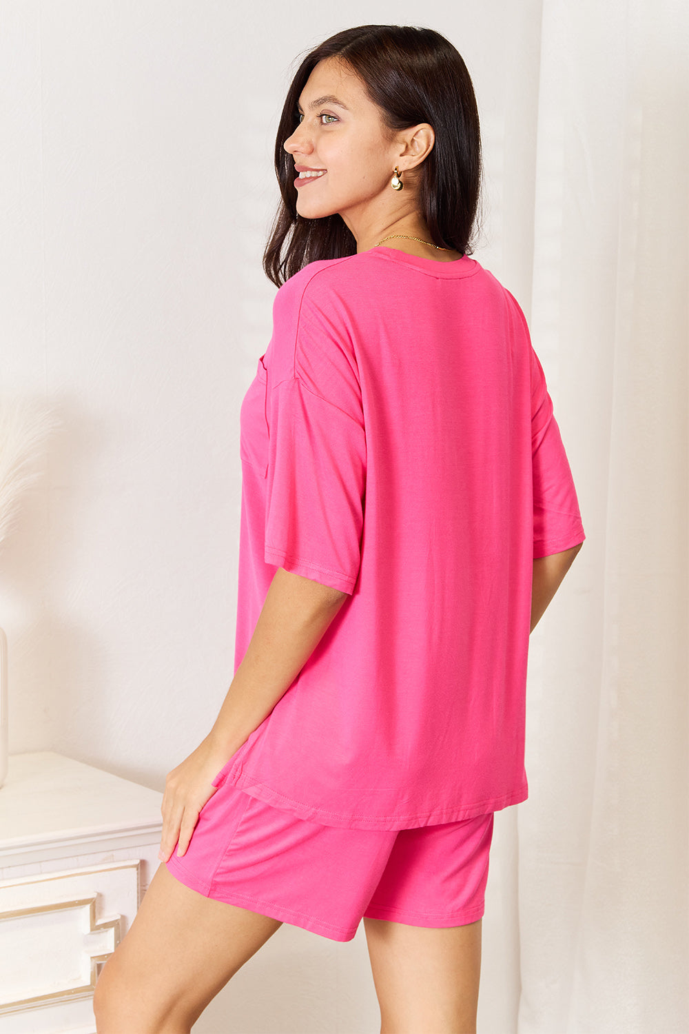 Take Me Back To Bed Top and Shorts Set