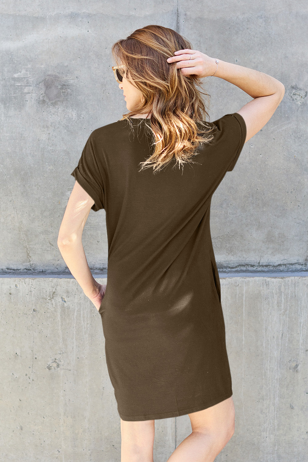 Oh, HI! Short Sleeve Dress with Pockets