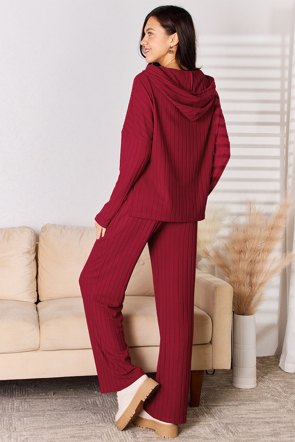Snuggle Up Hooded Top and Pants Set