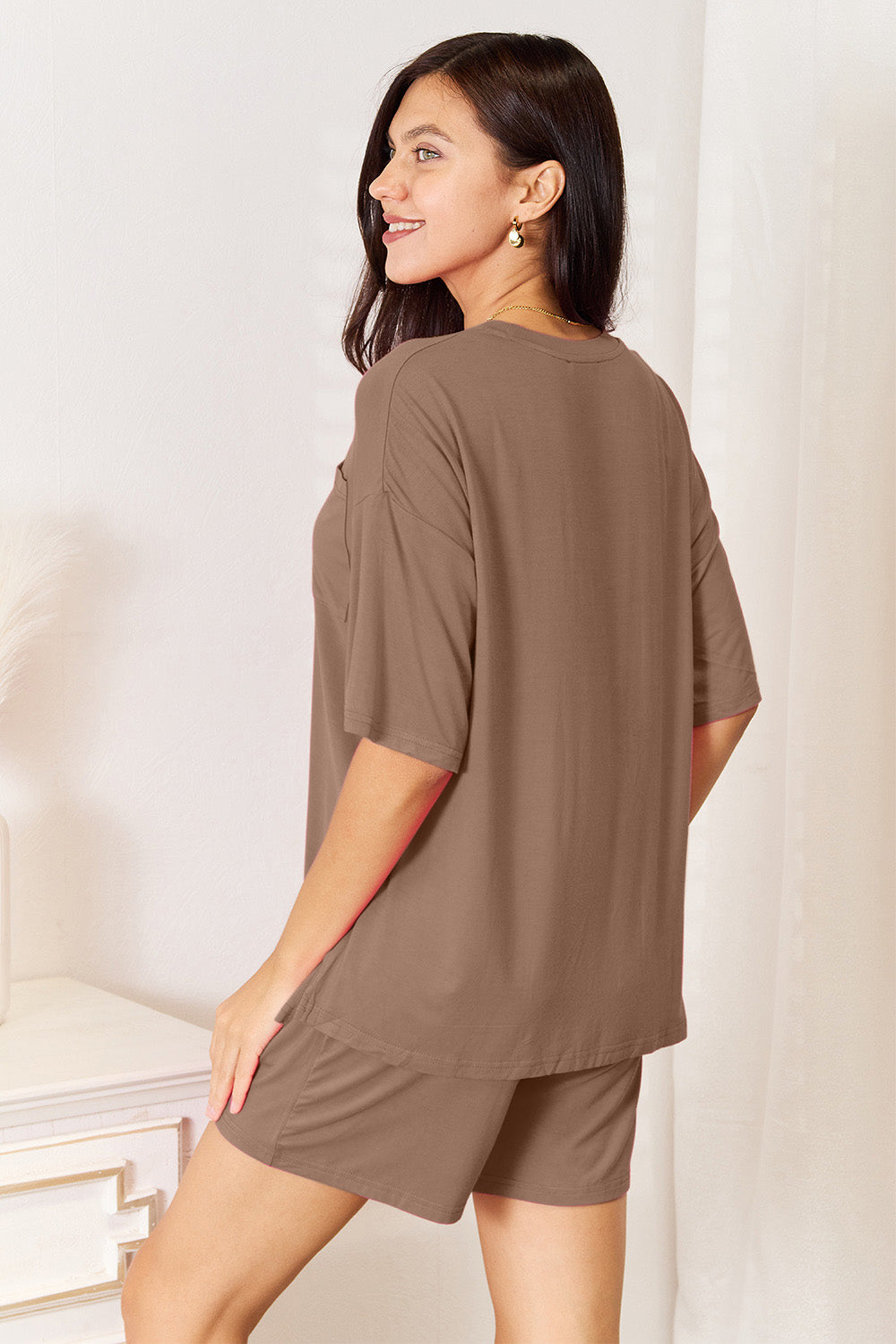 Take Me Back To Bed Top and Shorts Set