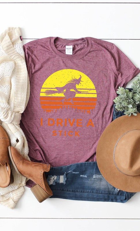 Witch Halloween Graphic Tee (PLUS)