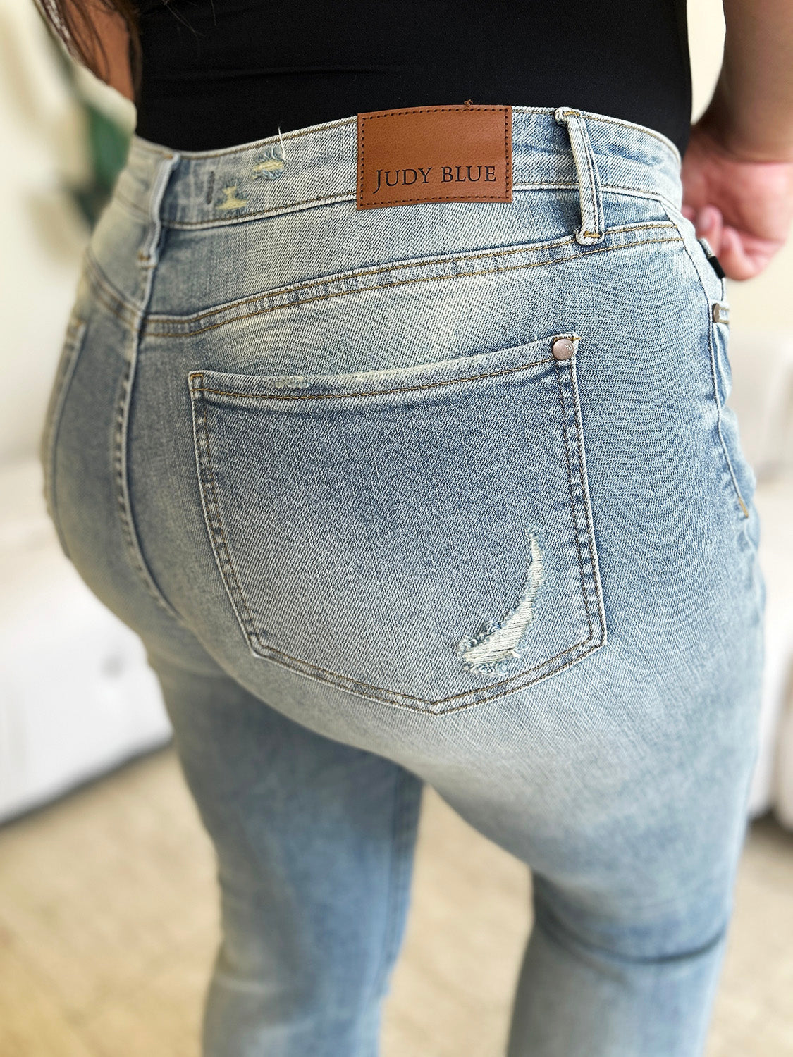 Focus On The Present High Waist Flare Jeans