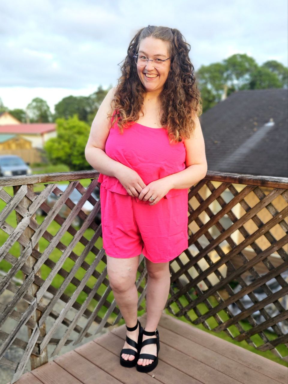 Not Like Us Tiered Romper
