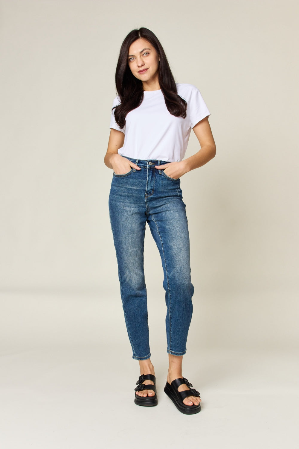 Trisha Tummy Control High Waist Slim Jeans