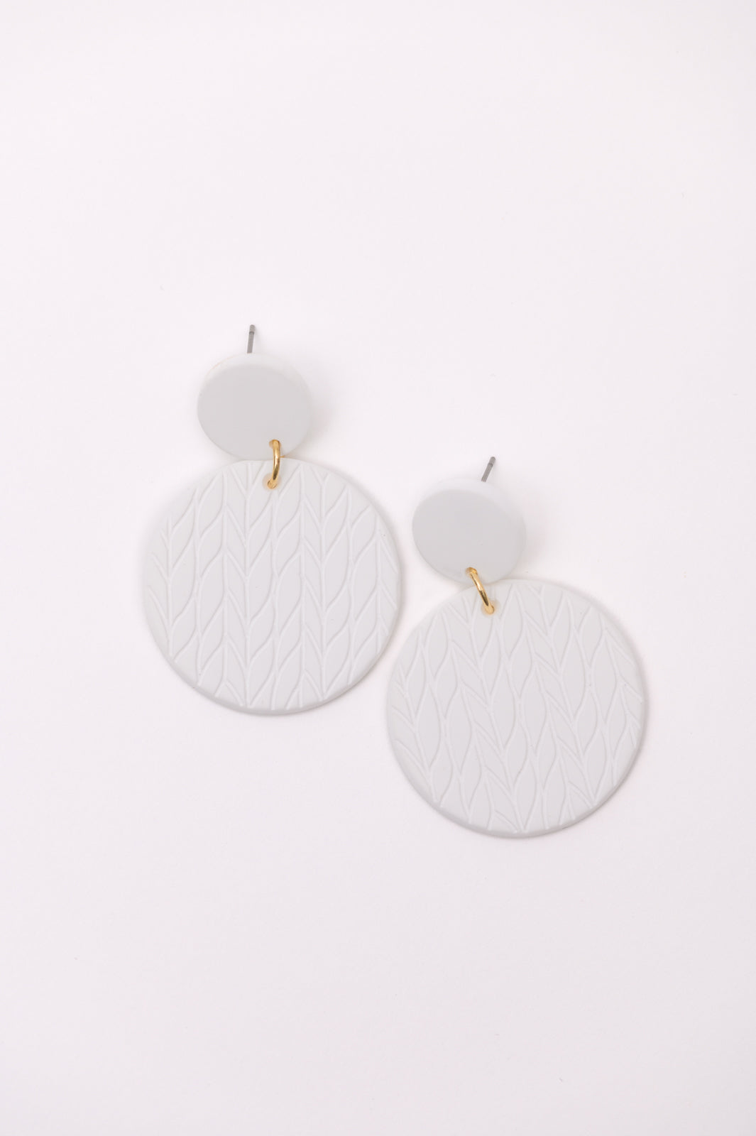 Falling Petals Earrings in Cream **FINAL SALE**