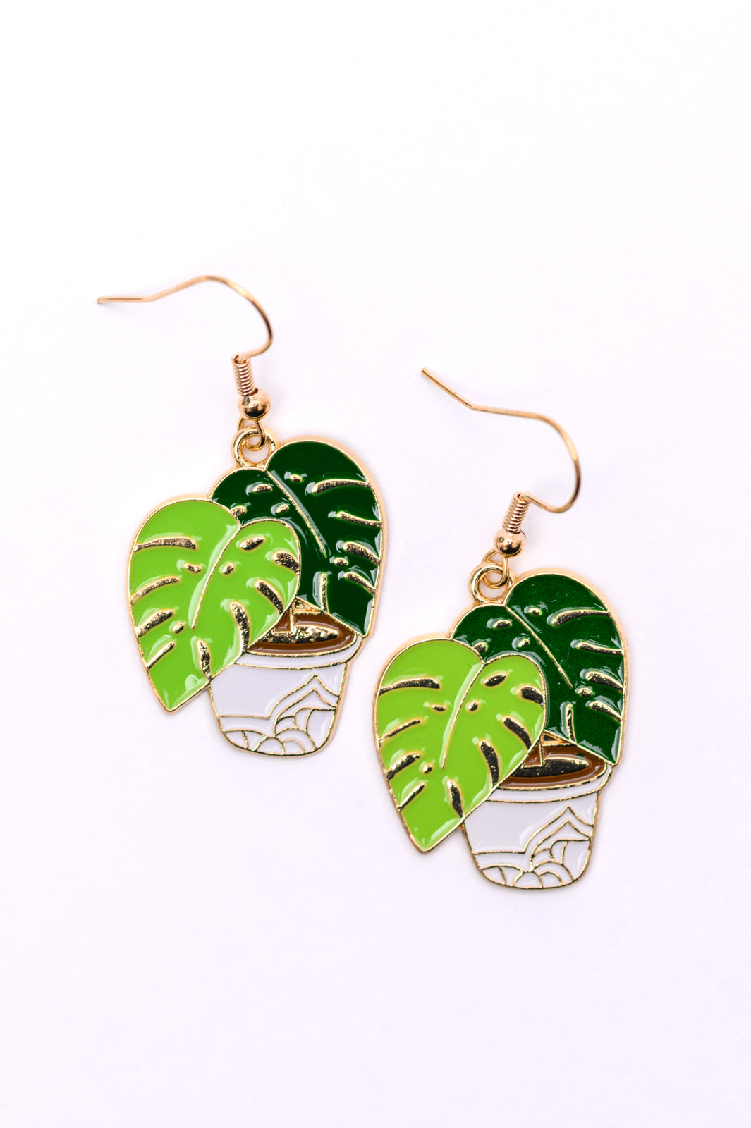 Plant Lover Potted Plant Earrings **FINAL SALE**