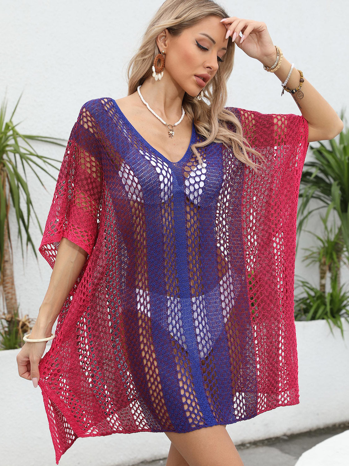 PREORDER - Believe you can do it V-Neck Cover-Up