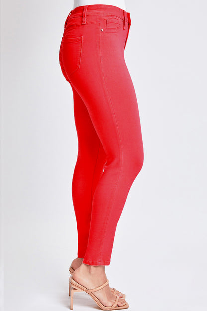 Rubys Are Red Hyperstretch Mid-Rise Skinny Jeans