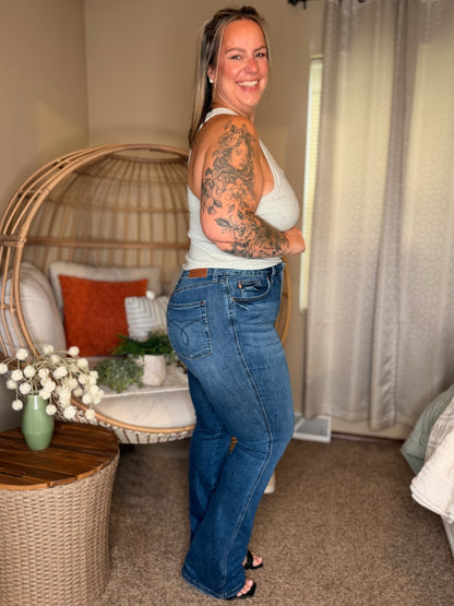Camille High Waist Tummy Control Bootcut Jean