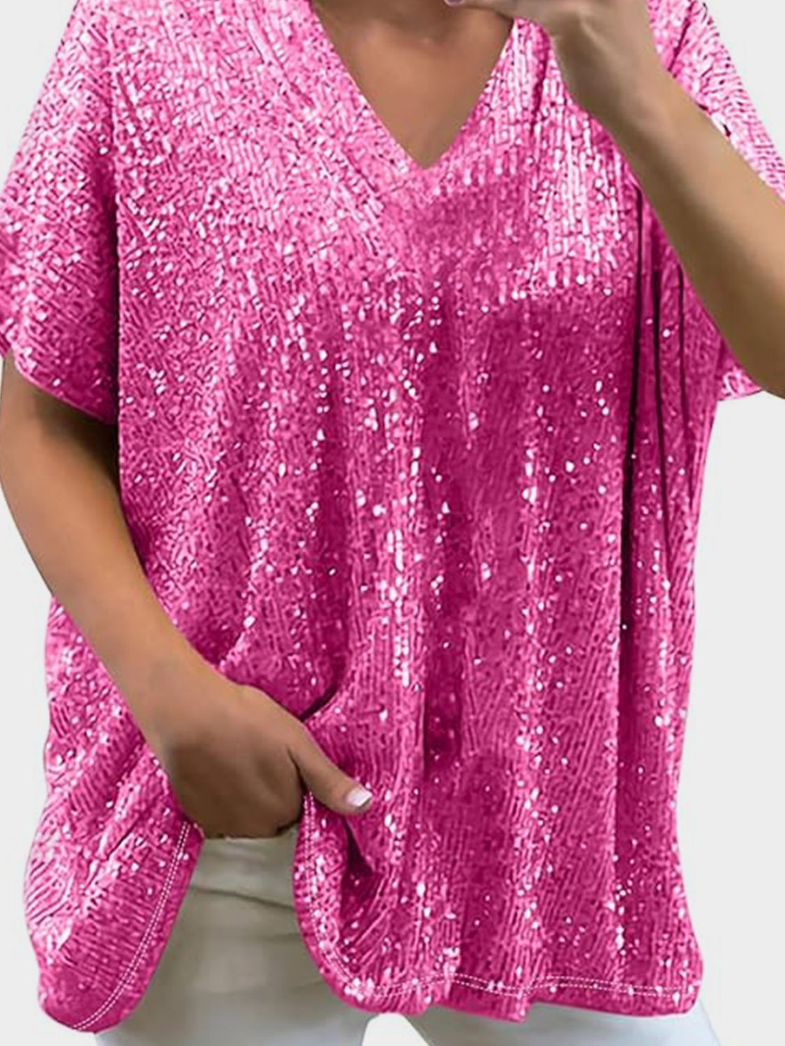 Preorder- Late Night Sequin Top