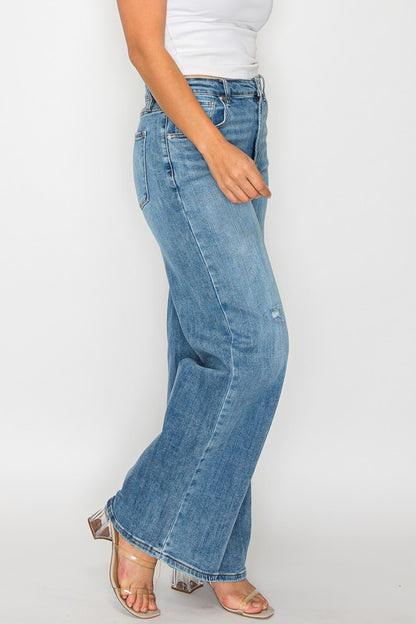 Wide Leg Wonder High Rise Jeans