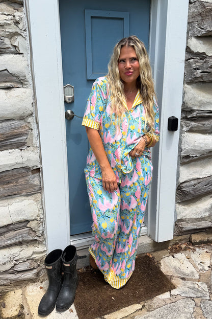 IN THE GARDEN LUXE PJ SETS