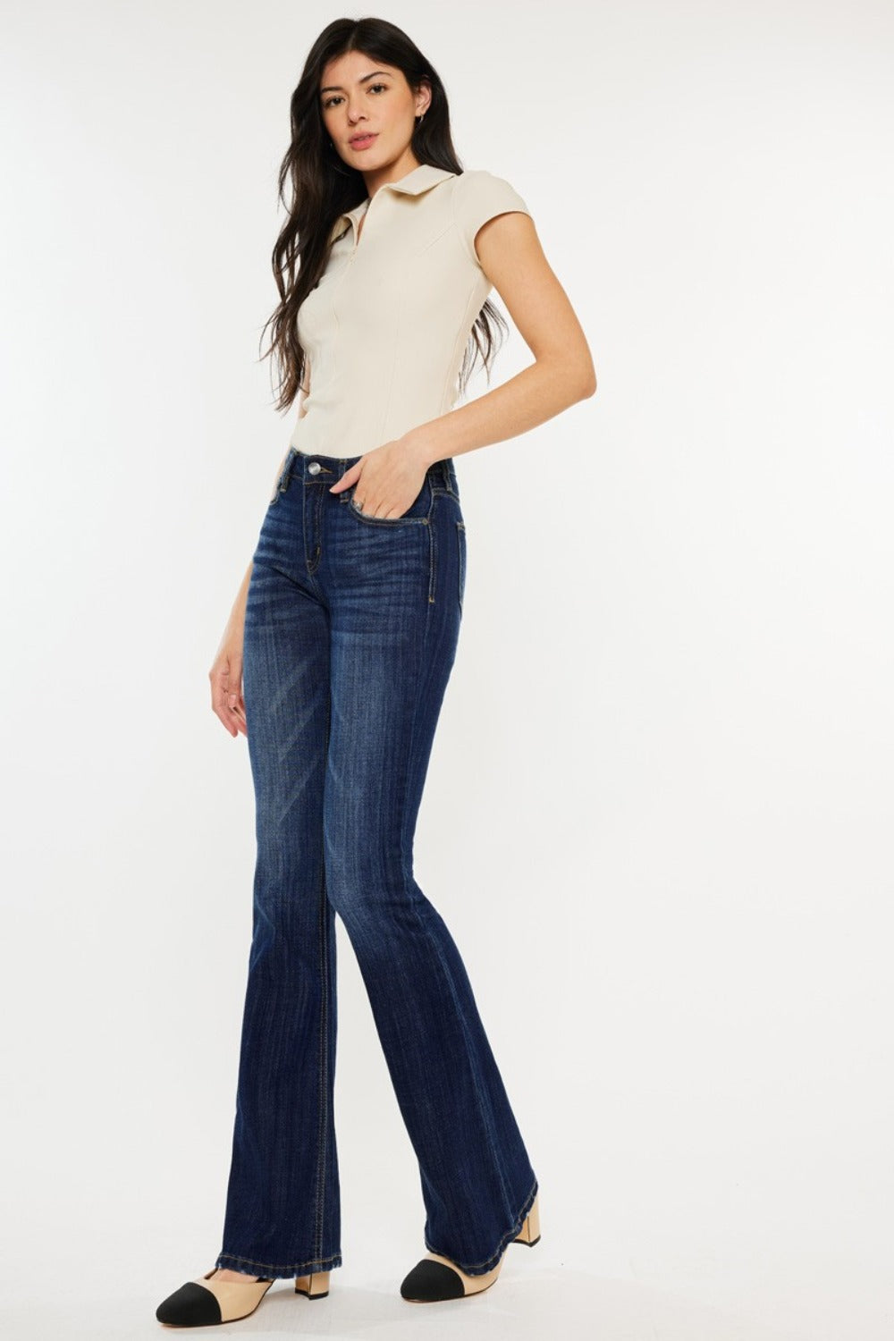 Saturday Slim Flare Jeans