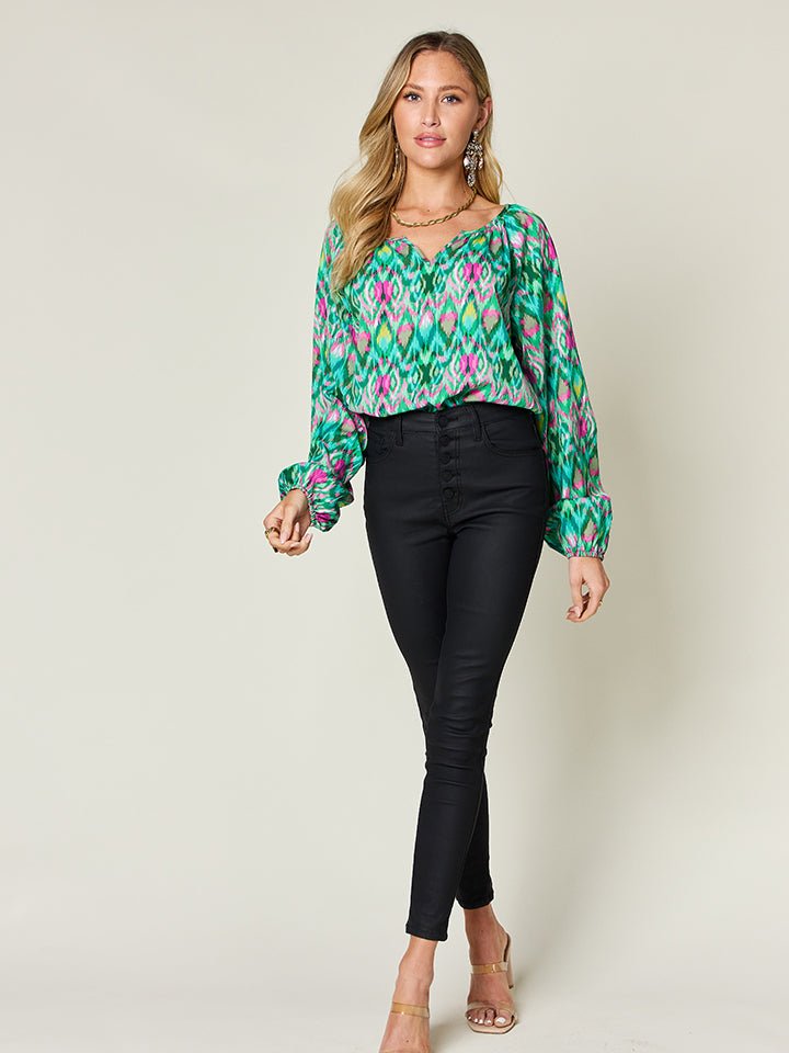 Whimsy Bloom Blouse