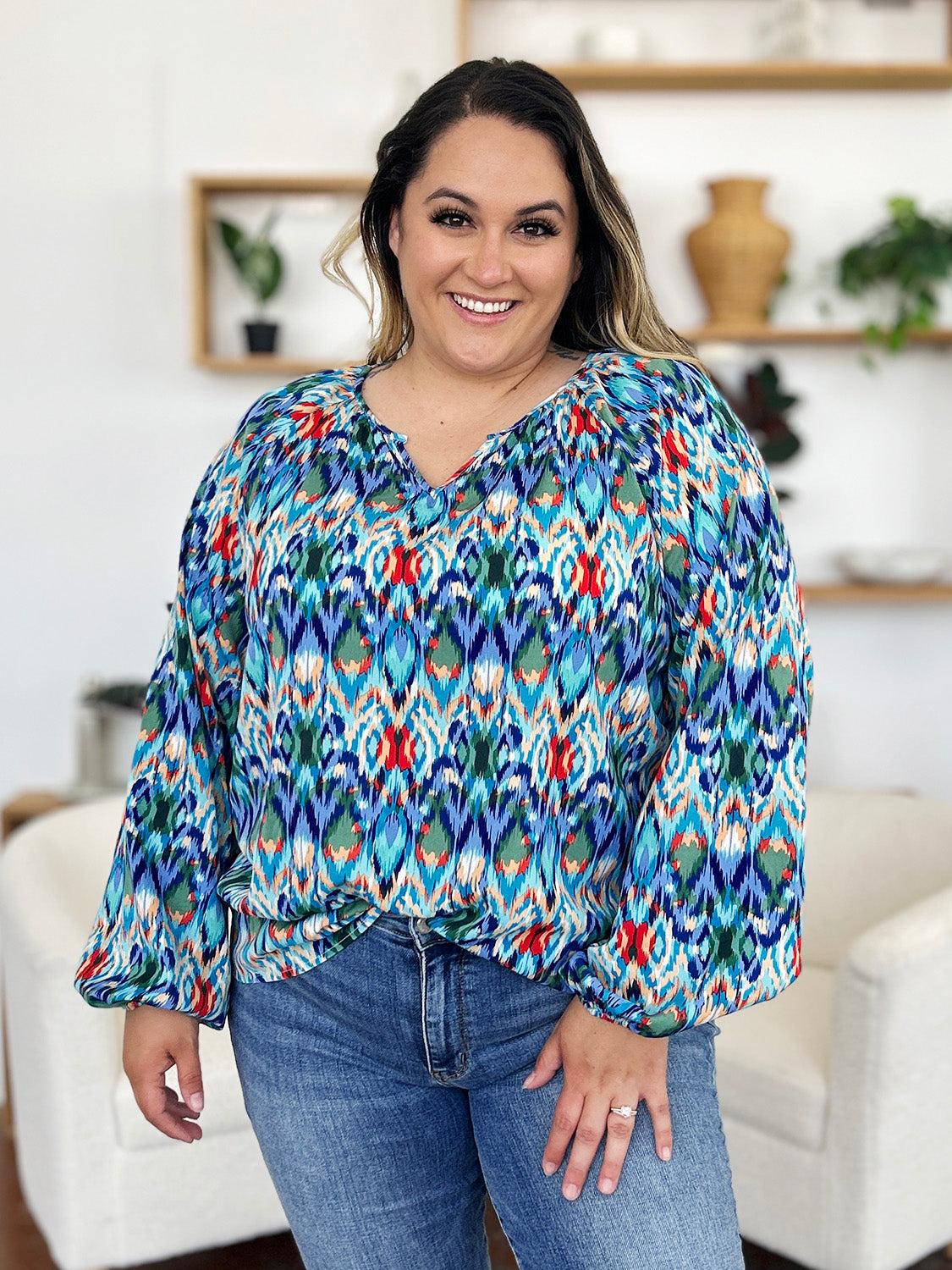 Whimsy Bloom Blouse