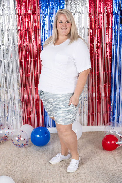Michelle Mae Jamie Shorts - Camo