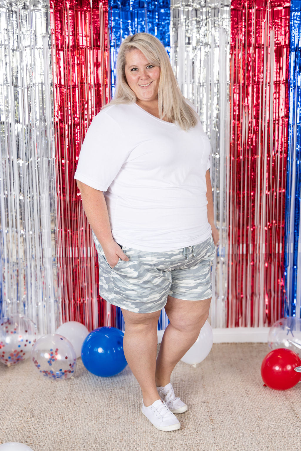 Michelle Mae Jamie Shorts - Camo