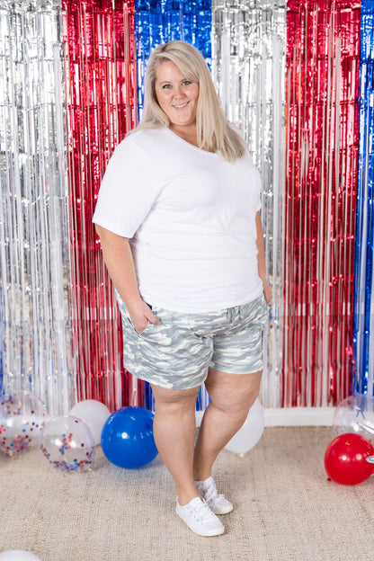 Michelle Mae Jamie Shorts - Camo