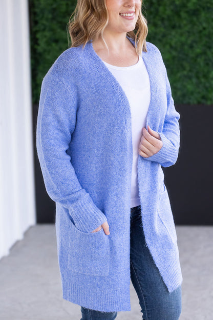 Michelle Mae Madison Cozy Cardigan - Blue