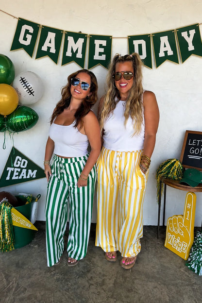 GAME DAY WIDE LEG PANTS
