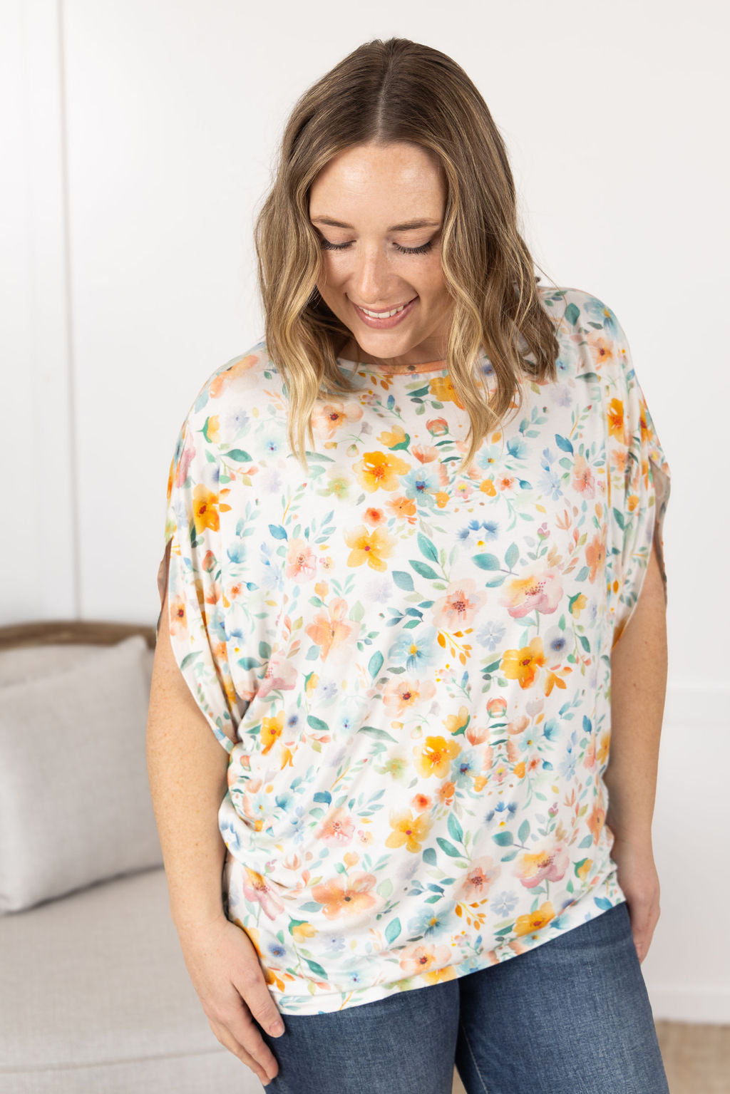 Michelle Mae Darcy Dolman - Watercolor Floral