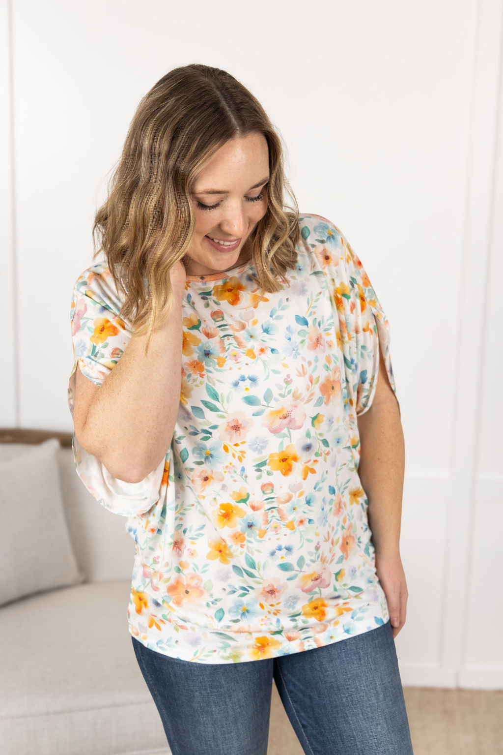 Michelle Mae Darcy Dolman - Watercolor Floral