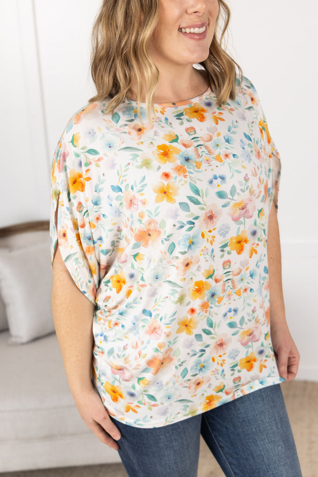 Michelle Mae Darcy Dolman - Watercolor Floral