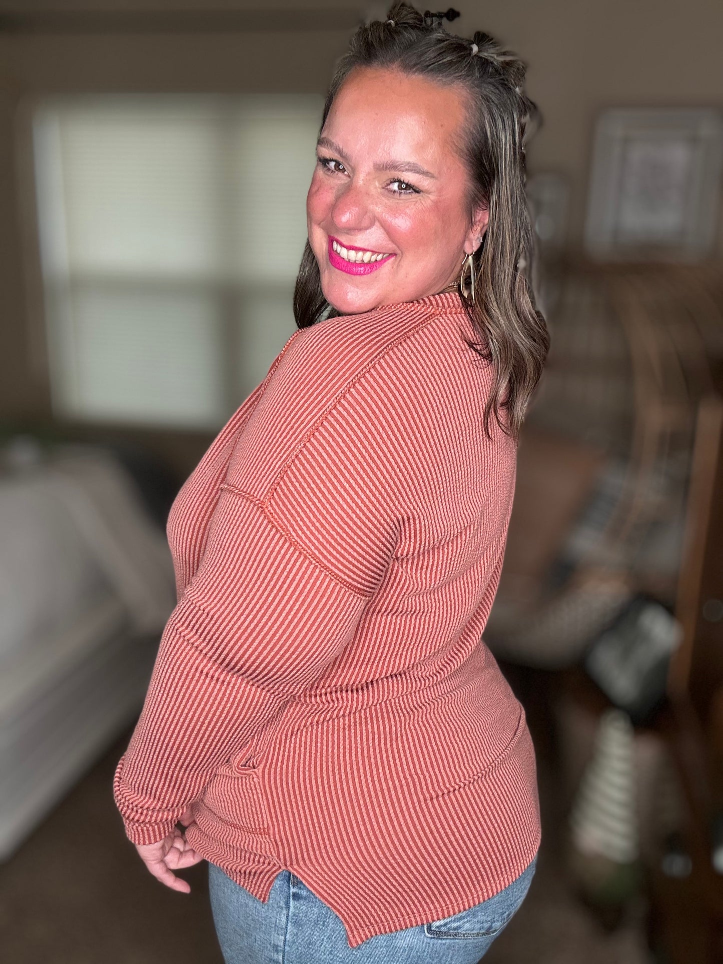 First and Foremost Rib Knit Top