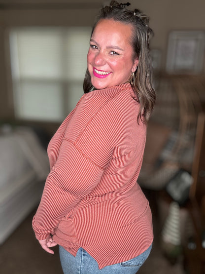 First and Foremost Rib Knit Top