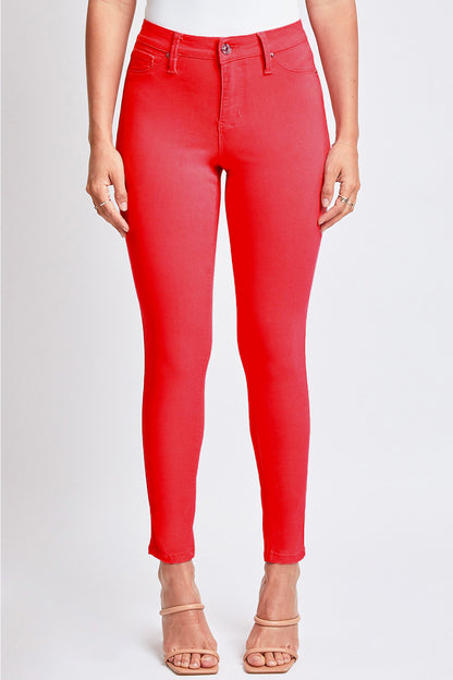 Rubys Are Red Hyperstretch Mid-Rise Skinny Jeans