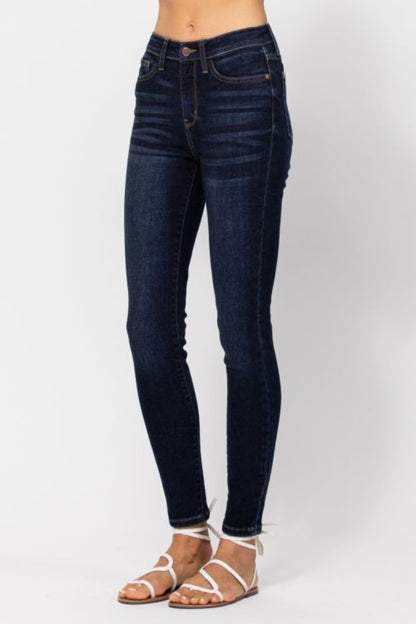 Never Late High Waist Handsand Skinny Jeans