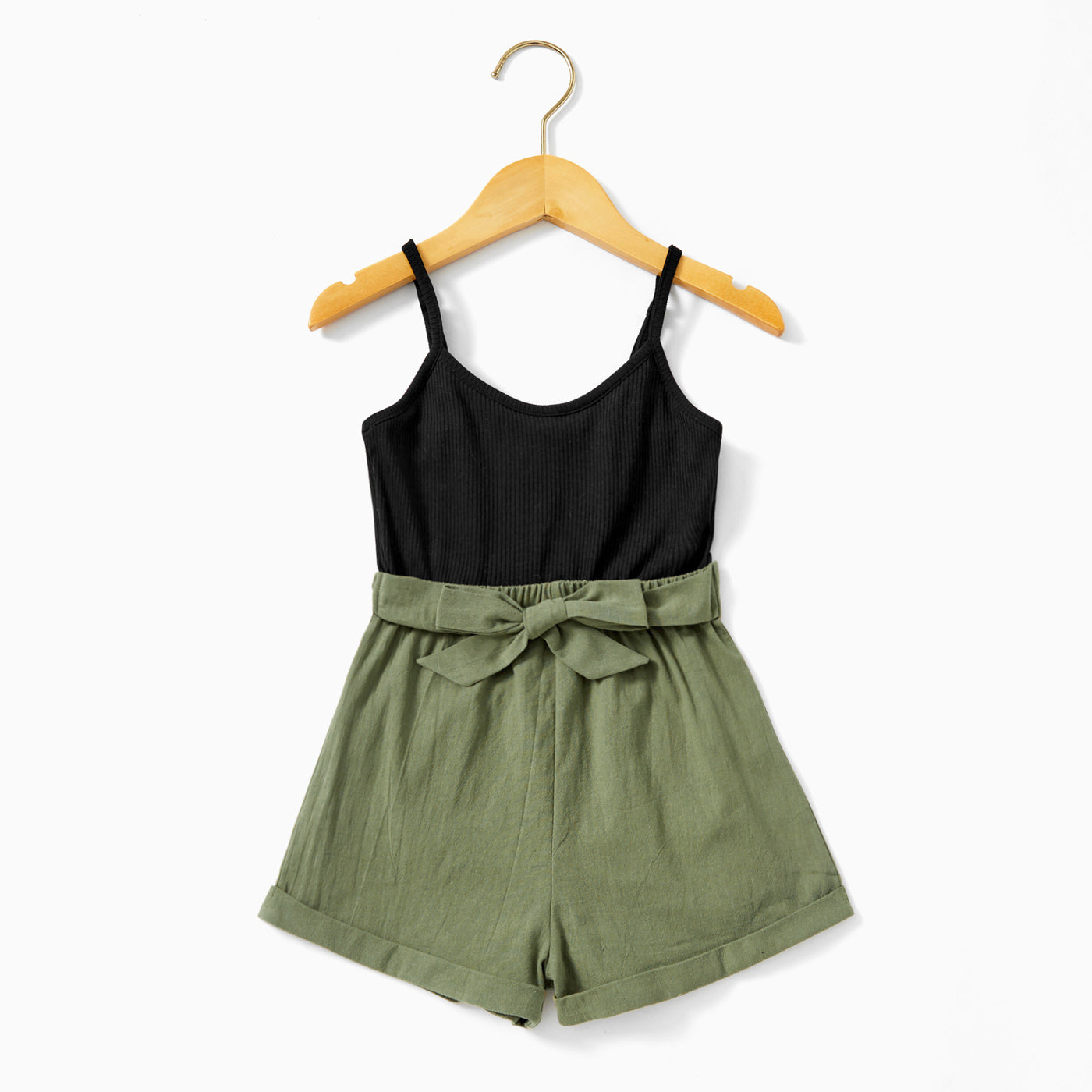 Girls’ Romper with Tank Top and Shorts