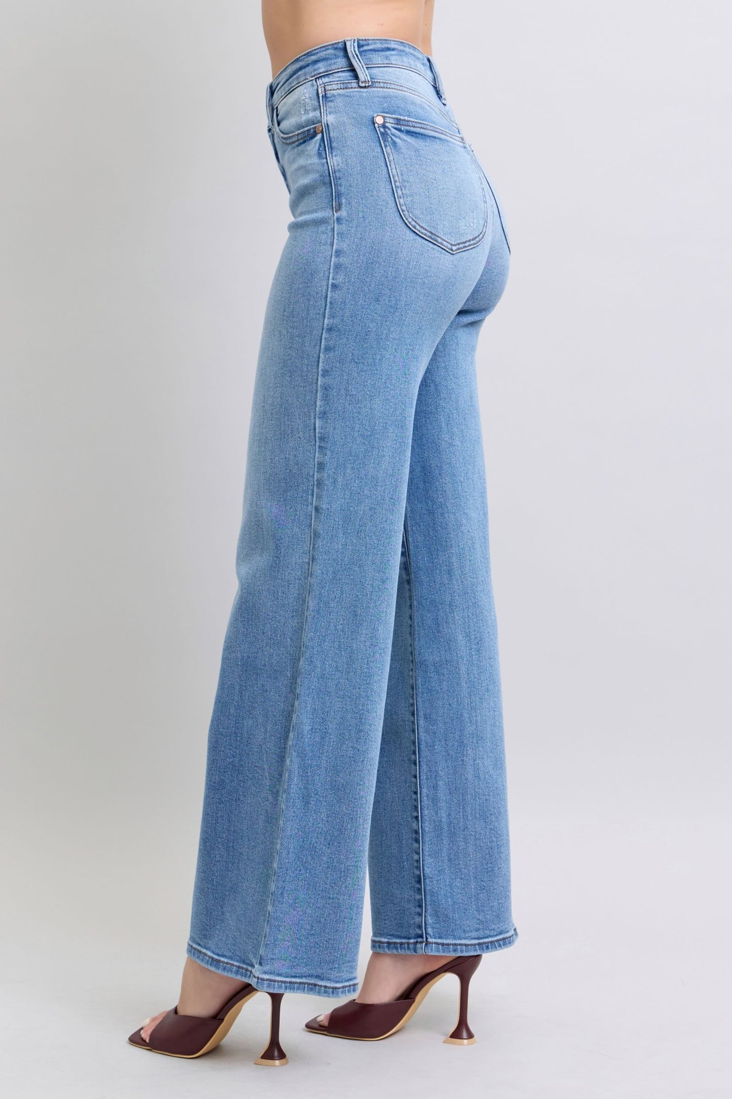 Vintage Vibes Wide Leg Jeans