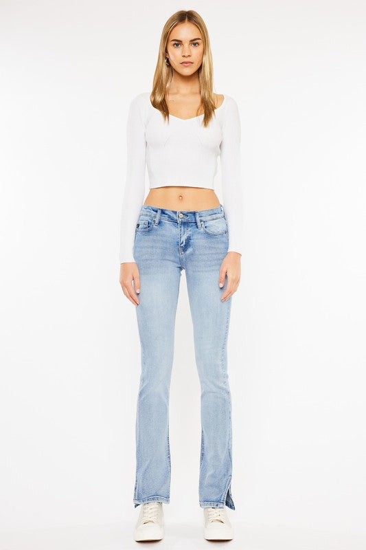 No Mistakes Y2K Bootcut Jeans