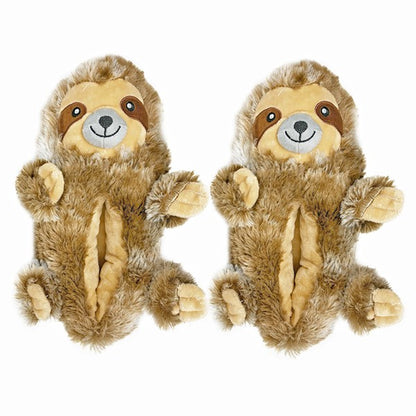 Sloth Hugs - Womens Fluffy House Slippers Shoes