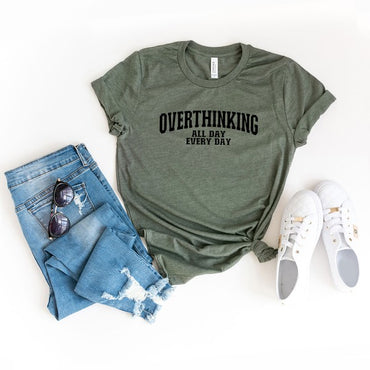 Overthinking All Day Graphic Tee