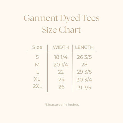 Halloween Heart Garment Dyed Tee
