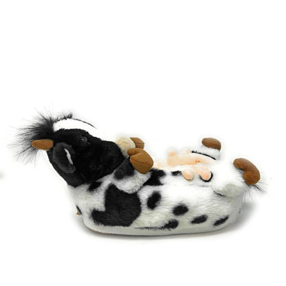 Howdy Cow - Kids' Plush Slippers
