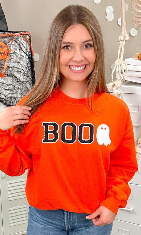 Boo Graphic Sweatshirt