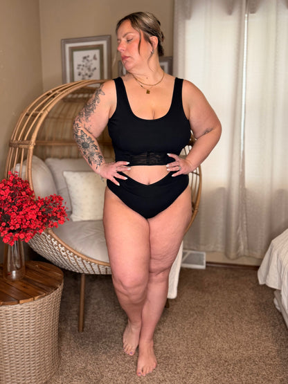 Down the Block, On A Beach Two Piece Swimsuit