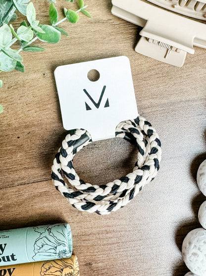 Michelle Mae Hair Tie Bracelet Sets - Neutral Ropes | Hair Accessories