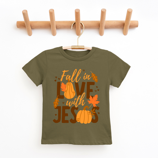 Fall In Love With Jesus Youth & Toddler Graphic Tee