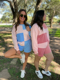 PREORDER: Cozy Up Colorblock Set in Two Colors