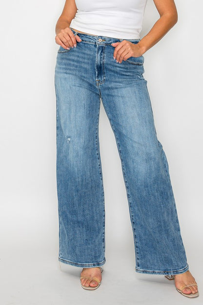 Wide Leg Wonder High Rise Jeans