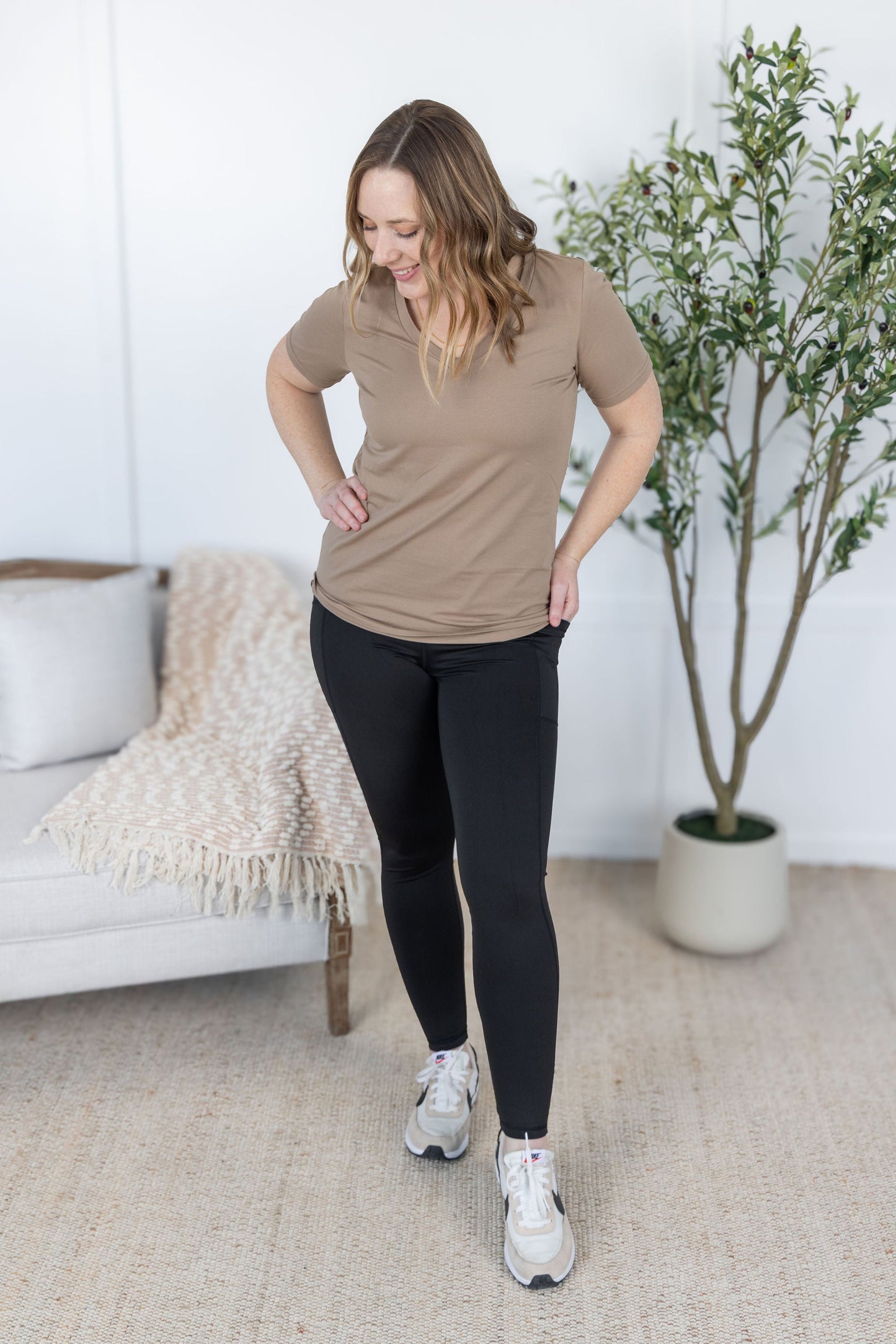 Michelle Mae Athleisure Leggings - Black