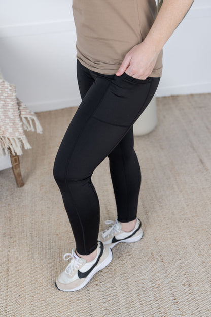 Michelle Mae Athleisure Leggings - Black