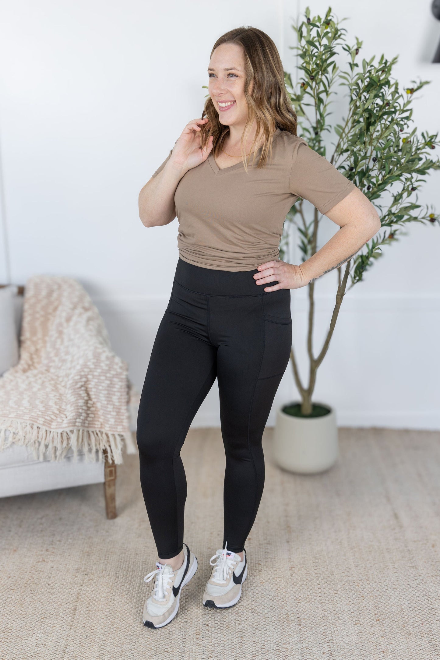 Michelle Mae Athleisure Leggings - Black